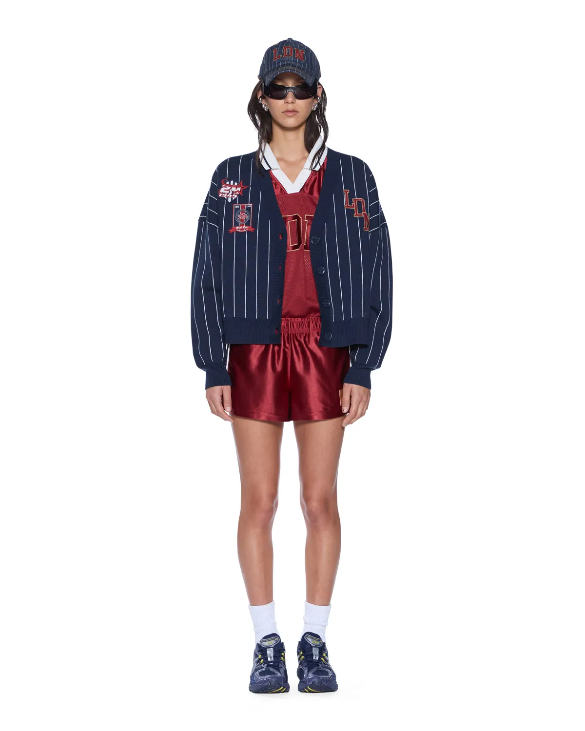 DEAN CARDIGAN NAVY PINSTRIPE sold by Ksubi product image thumbnail 2