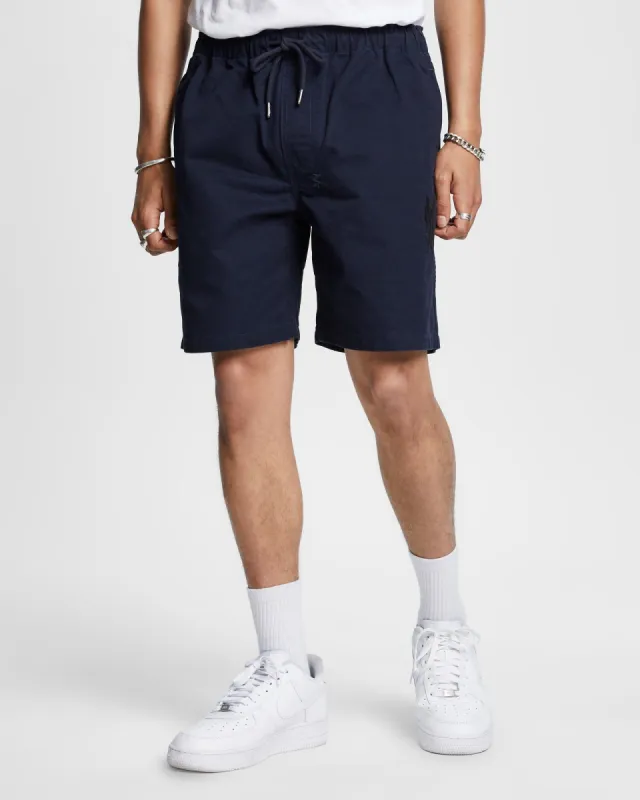 HIGH HORSE WALK SHORT NAVY sold by Ksubi