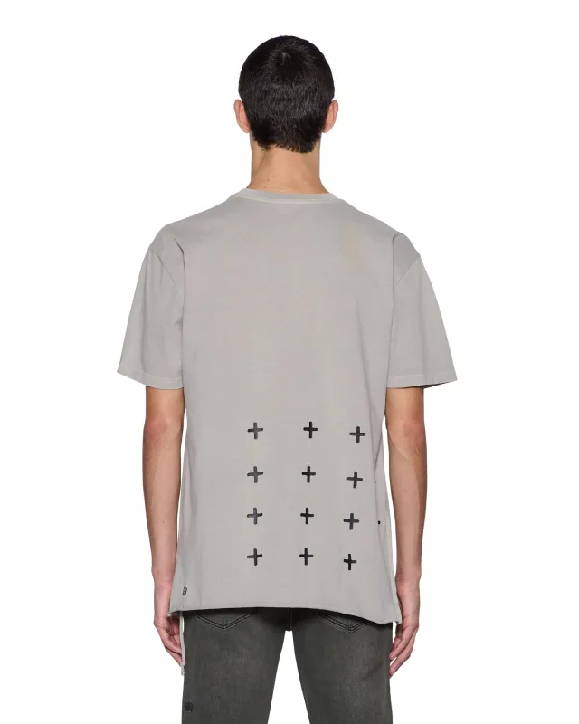 ALL DAY BIGGIE SS TEE DUST sold by Ksubi