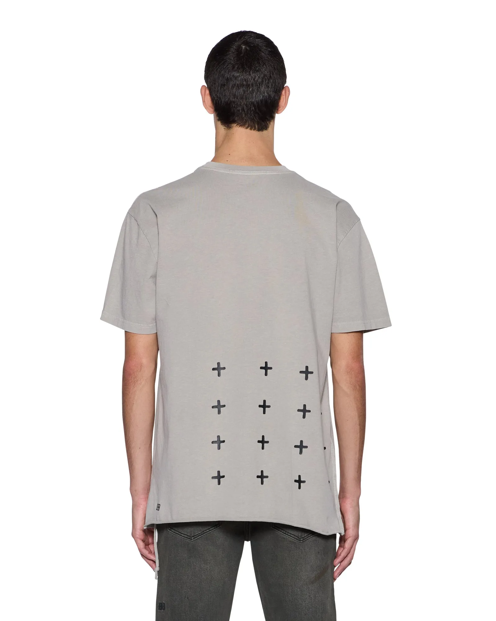 ALL DAY BIGGIE SS TEE DUST sold by Ksubi