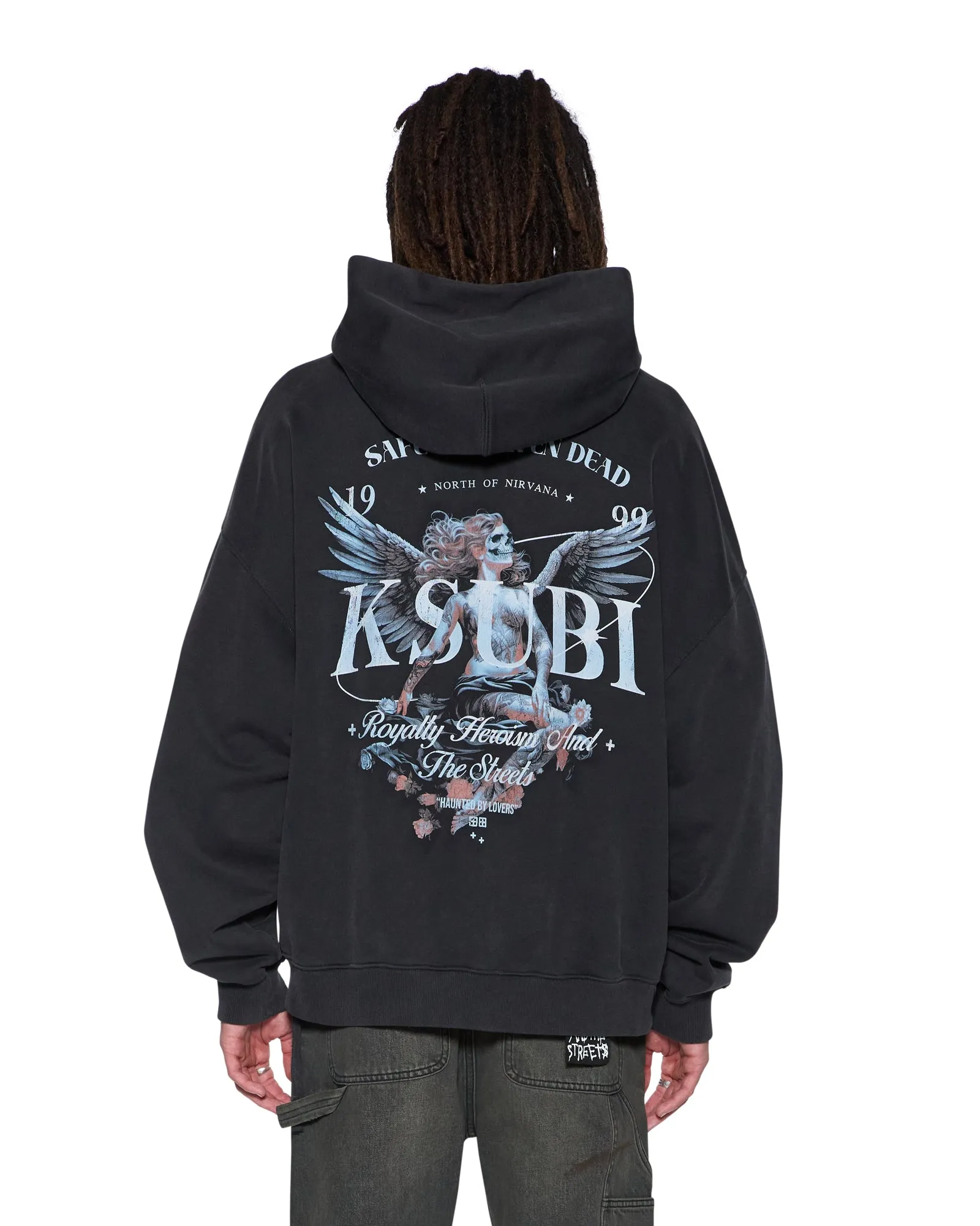 SPIRIT EKCESS HOODIE ACID BLACK sold by Ksubi