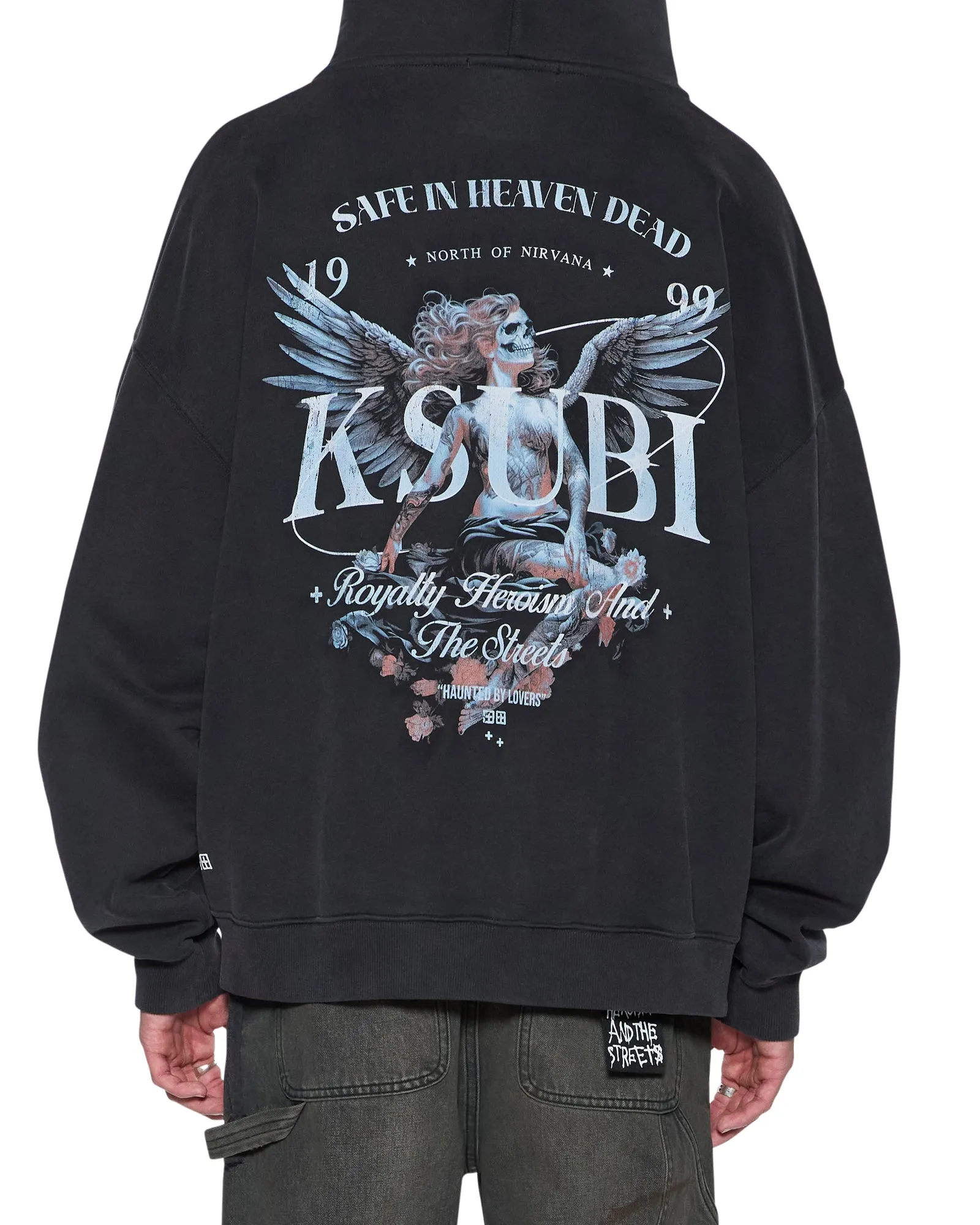 SPIRIT EKCESS HOODIE ACID BLACK sold by Ksubi product image thumbnail 4