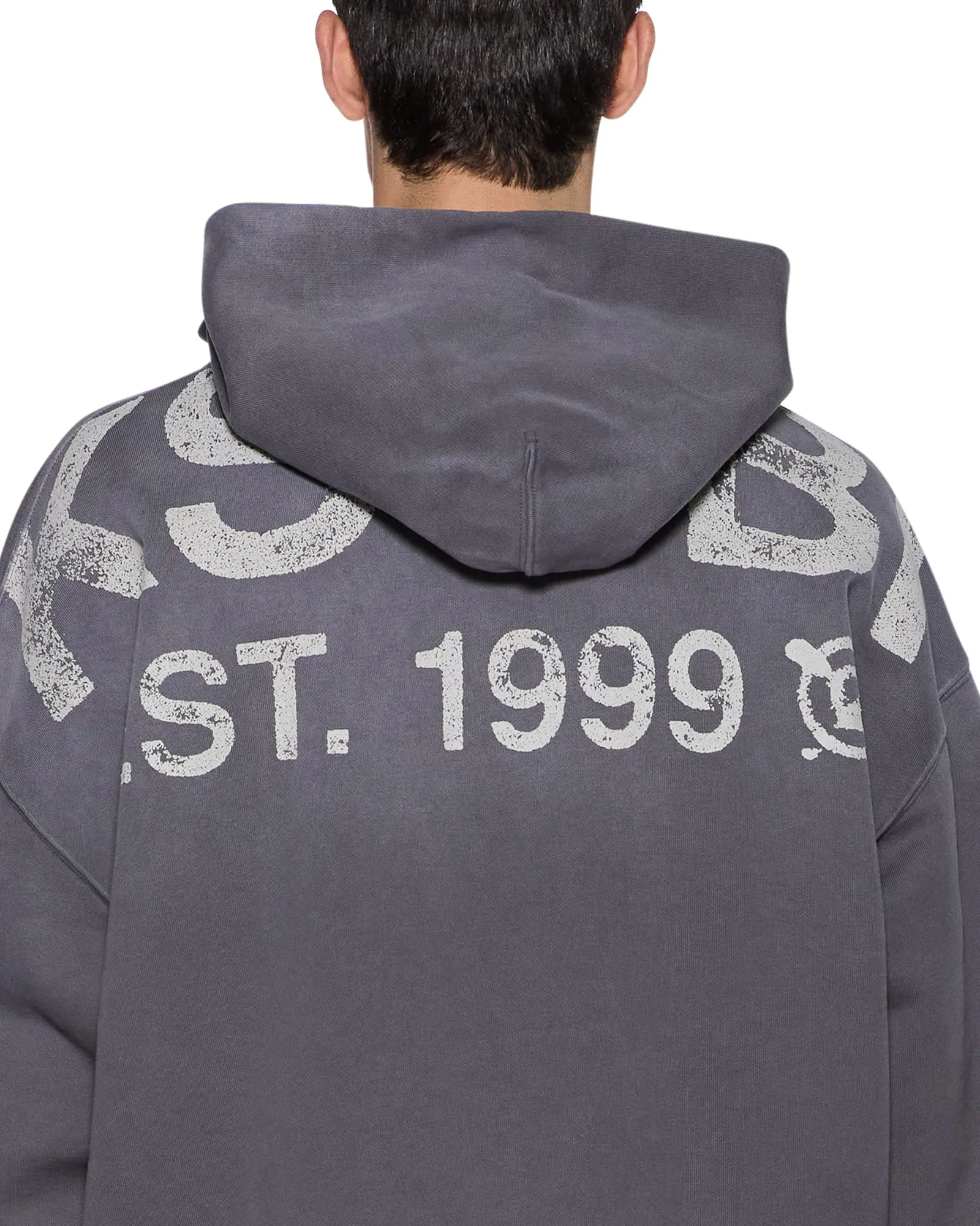 STATE EKCESS HOODIE CHARCOAL FADE sold by Ksubi product image thumbnail 4