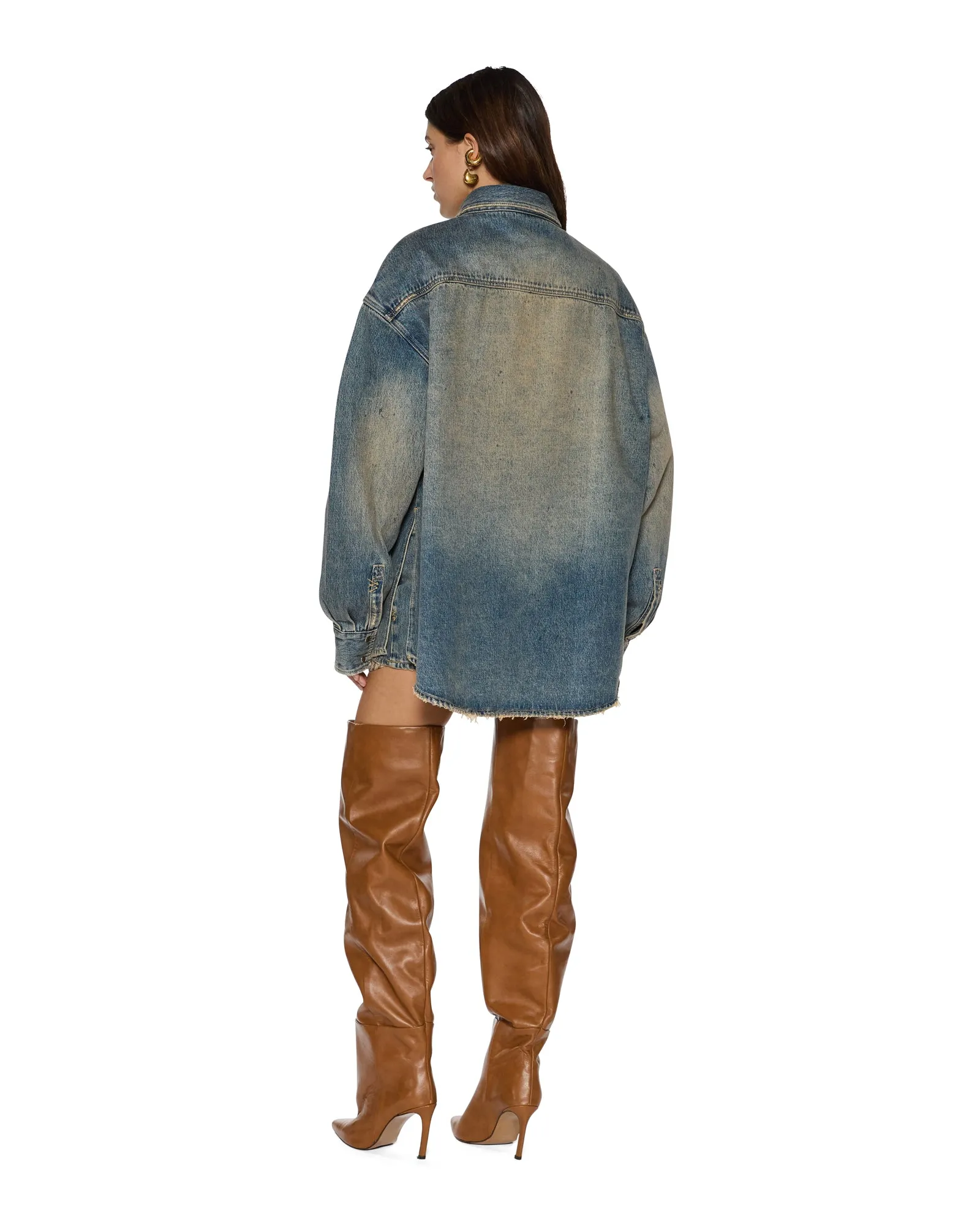 OVERSIZED LS SHIRT DUNE sold by Ksubi product image thumbnail 4