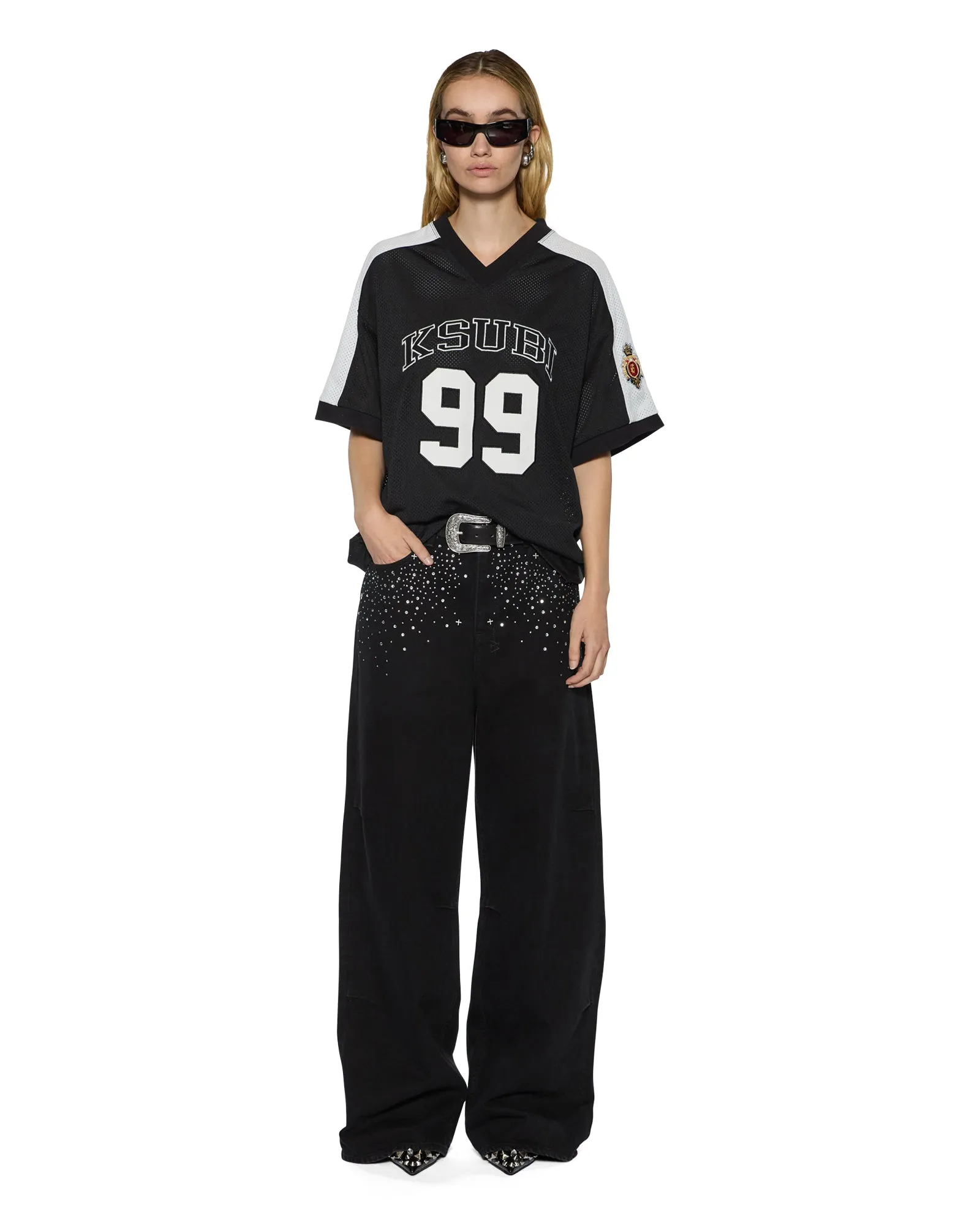 99 SS JERSEY BLACK sold by Ksubi product image thumbnail 2