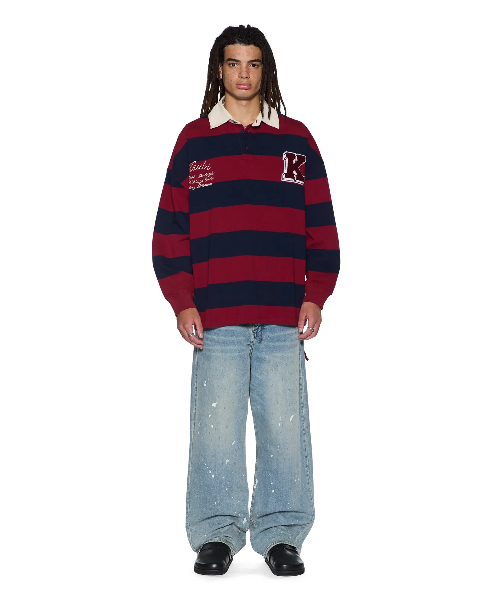 RUGGED RUGBY JERSEY FIRE FADE sold by Ksubi product image thumbnail 4