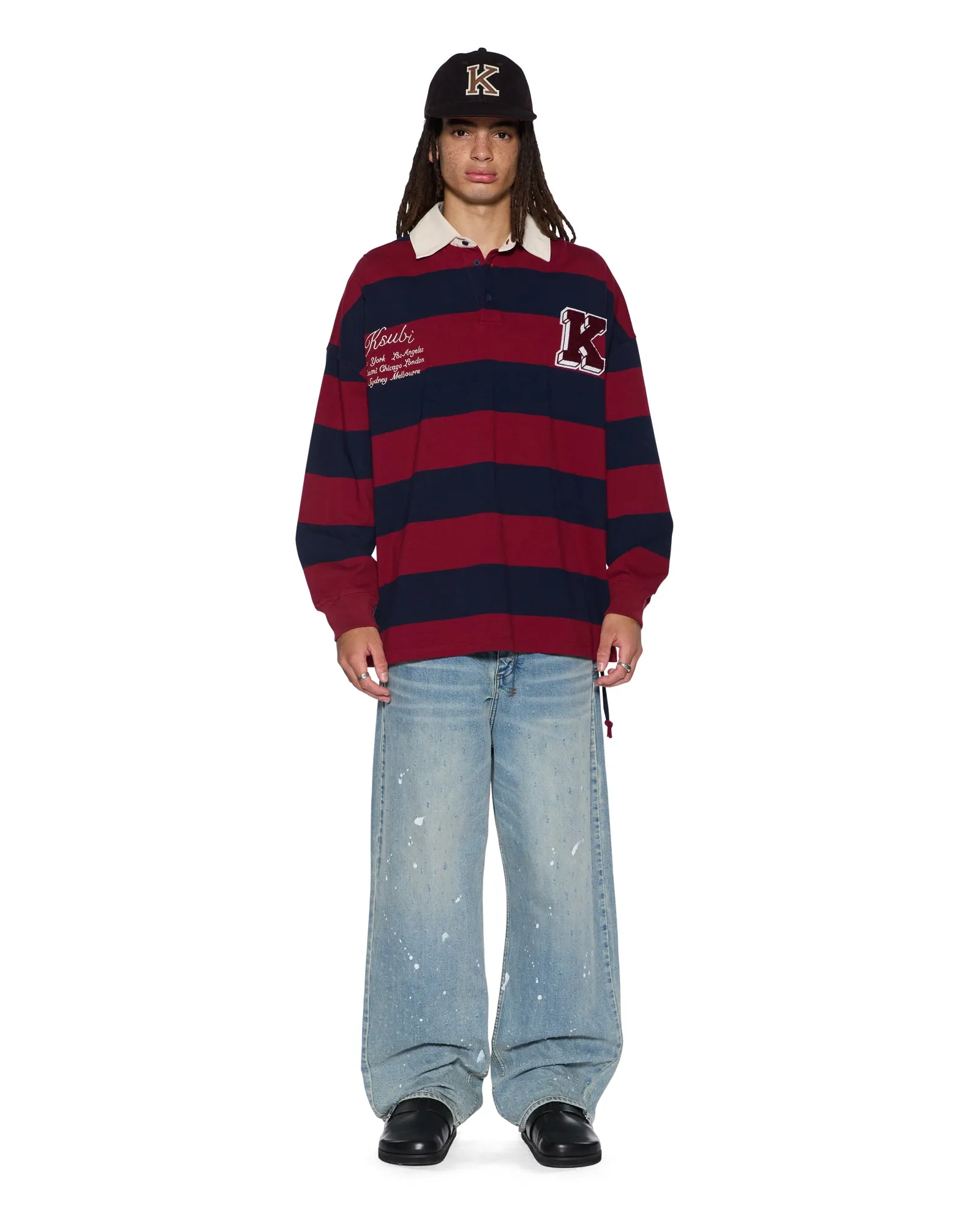 RUGGED RUGBY JERSEY FIRE FADE sold by Ksubi product image thumbnail 2