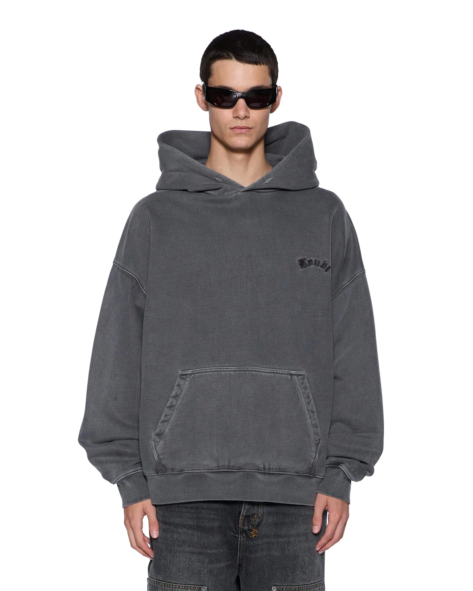 THORNED EKCESS HOODIE CHARCOAL sold by Ksubi product image thumbnail 2