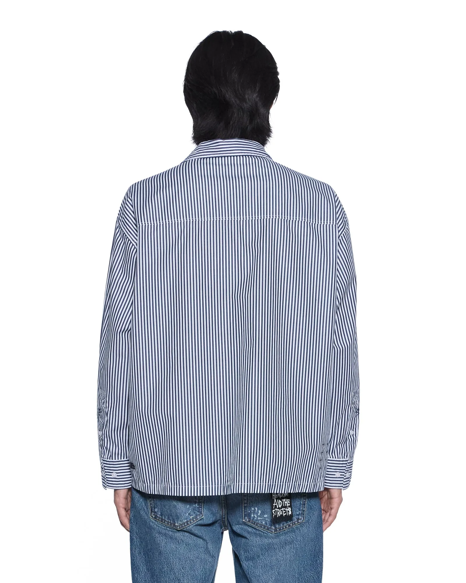 KADE LS SHIRT DEEP BLUE sold by Ksubi product image thumbnail 4