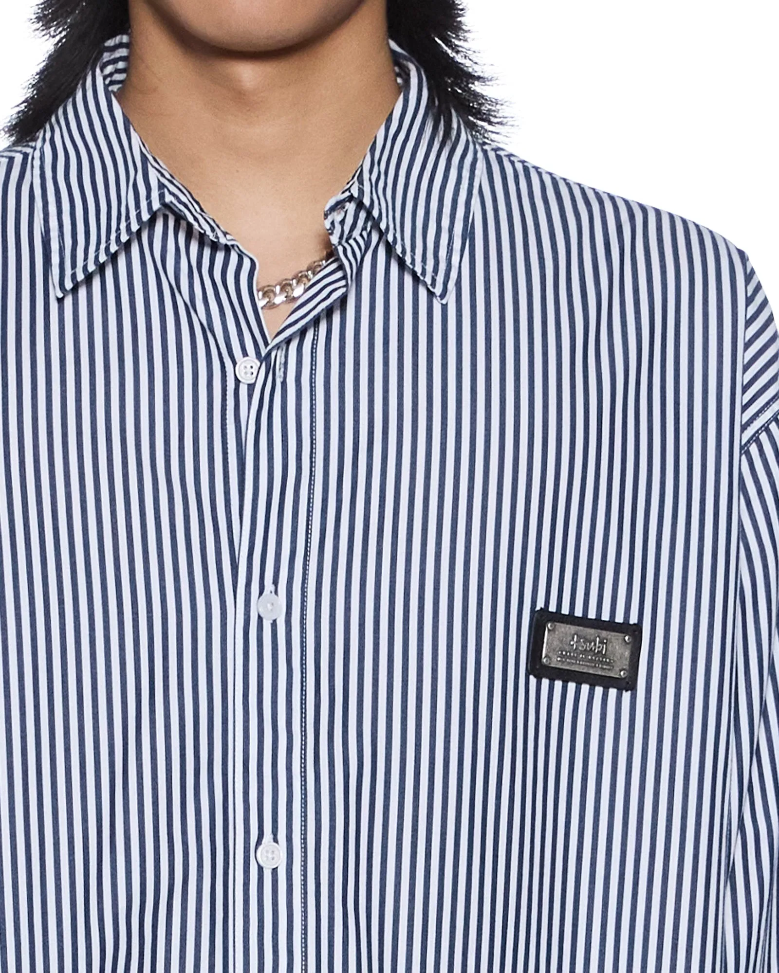 KADE LS SHIRT DEEP BLUE sold by Ksubi product image thumbnail 3