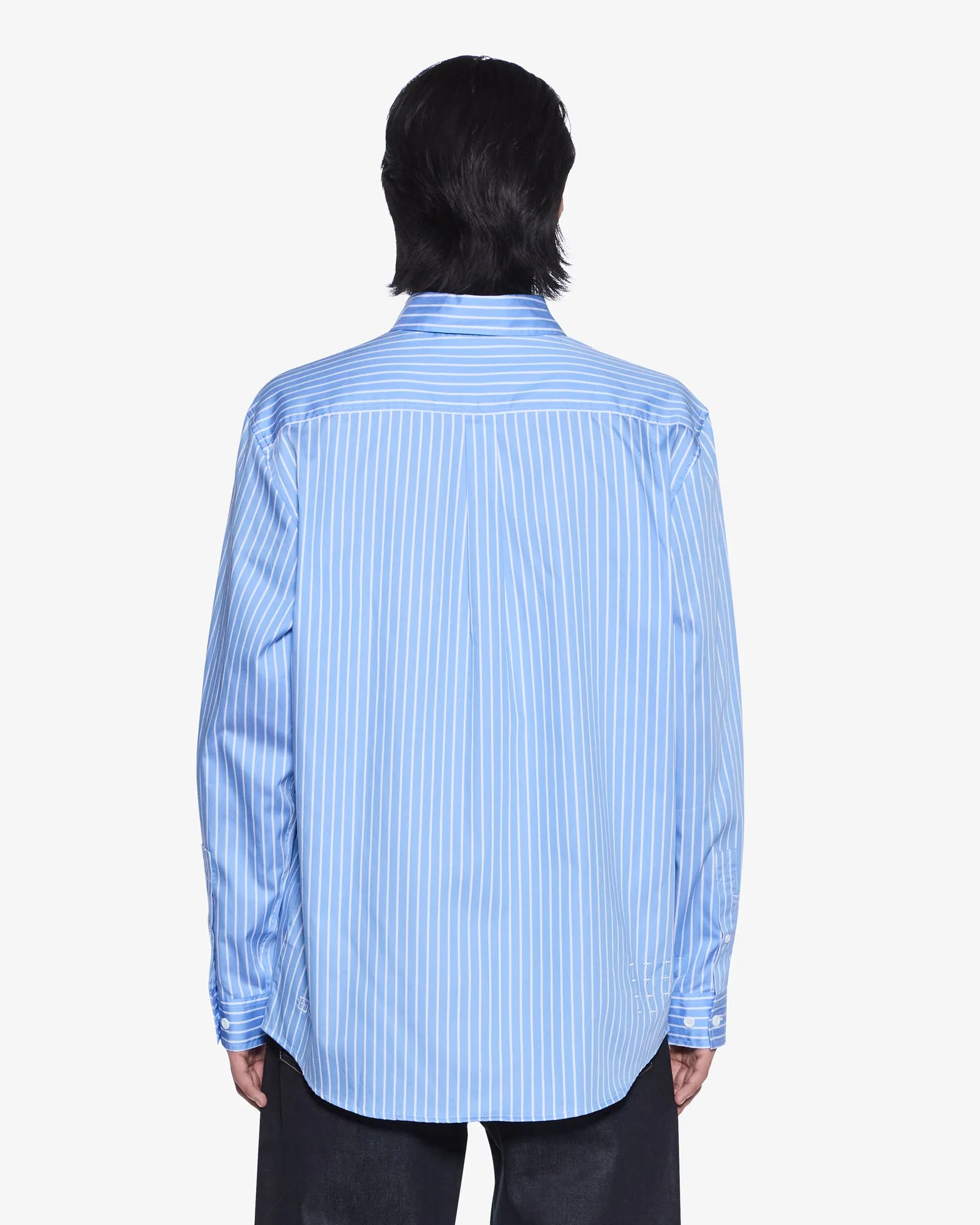KADE LS SHIRT PIN BLUE sold by Ksubi product image thumbnail 3