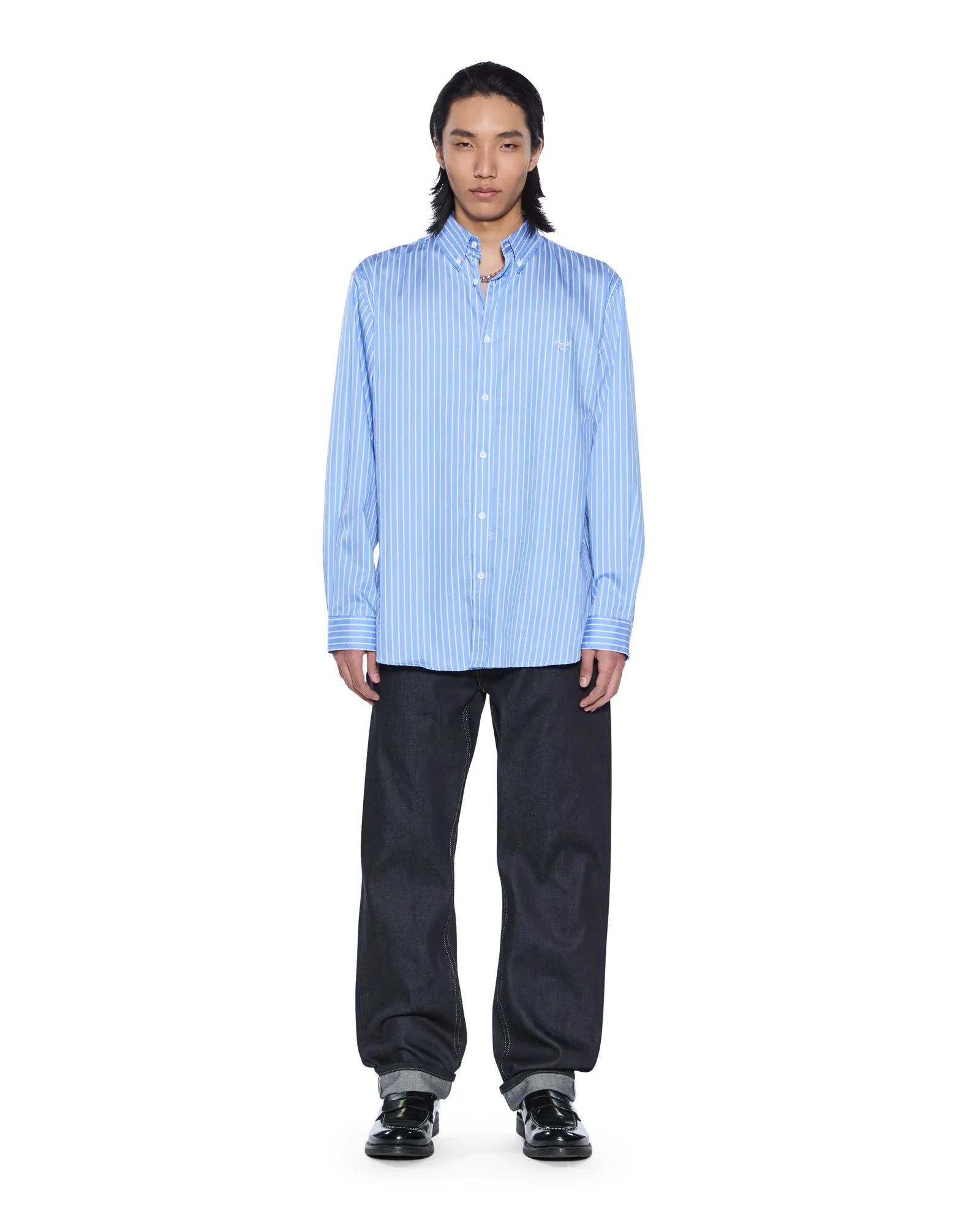KADE LS SHIRT PIN BLUE sold by Ksubi product image thumbnail 2
