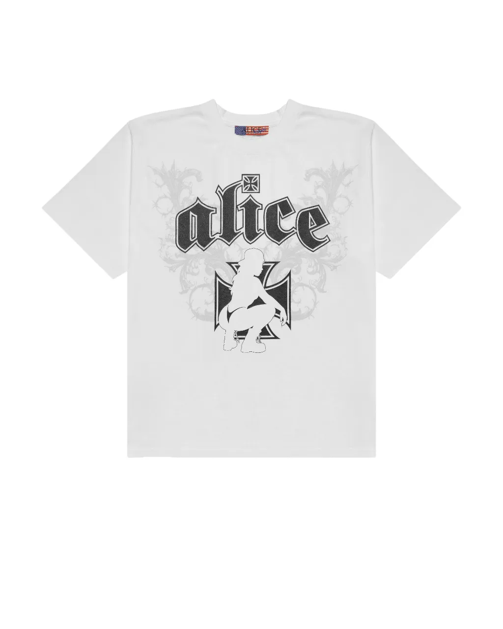 KSUBI X ALICE HOLLYWOOD GRAPHIC TEE WHITE sold by Ksubi product image thumbnail 5