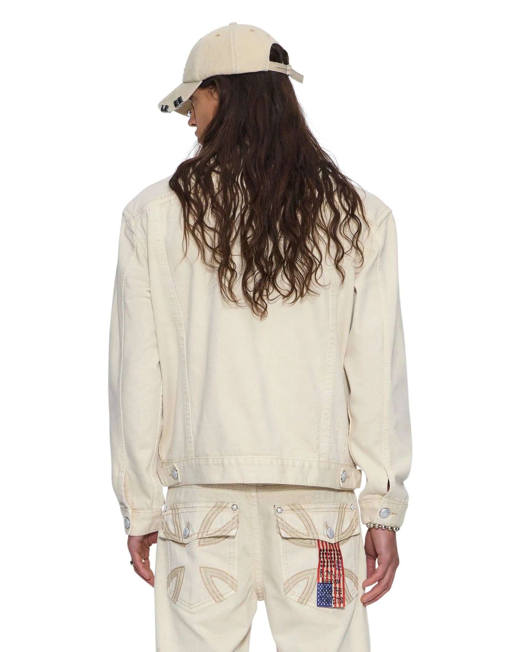 KSUBI X ALICE HOLLYWOOD OH G JACKET IVORY sold by Ksubi product image thumbnail 3