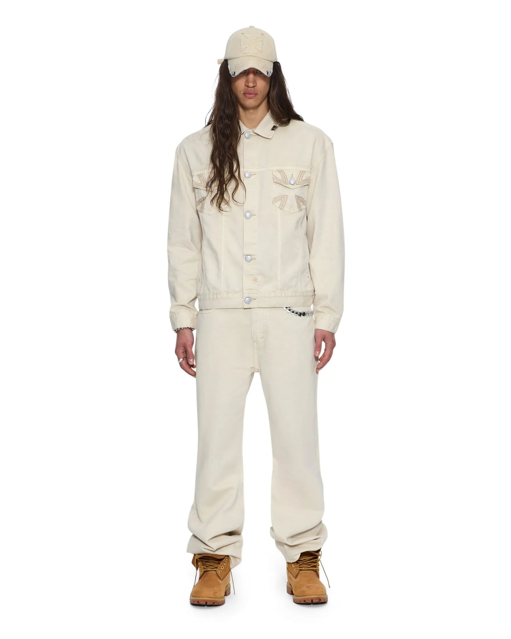 KSUBI X ALICE HOLLYWOOD OH G JACKET IVORY sold by Ksubi product image thumbnail 5
