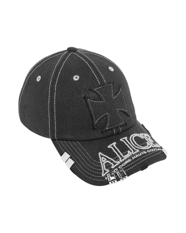KSUBI X ALICE HOLLYWOOD ATELIER CAP BLACK WAX made by Ksubi