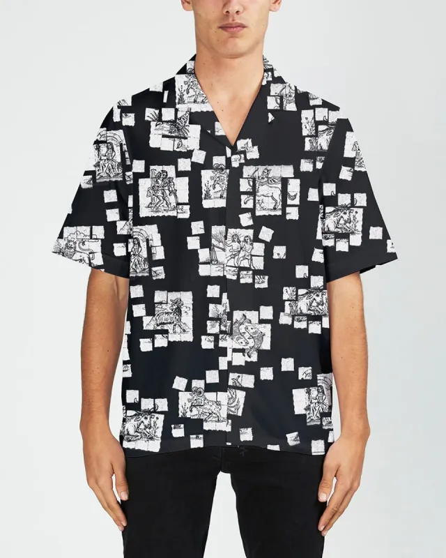 ZODIAC ACID RESORT SS SHIRT sold by Ksubi