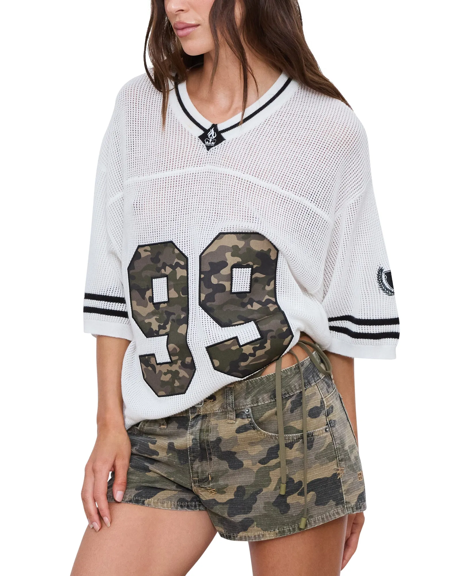 DERBY BOYFRIEND SS JERSEY CAMO SHELL sold by Ksubi product image thumbnail 3