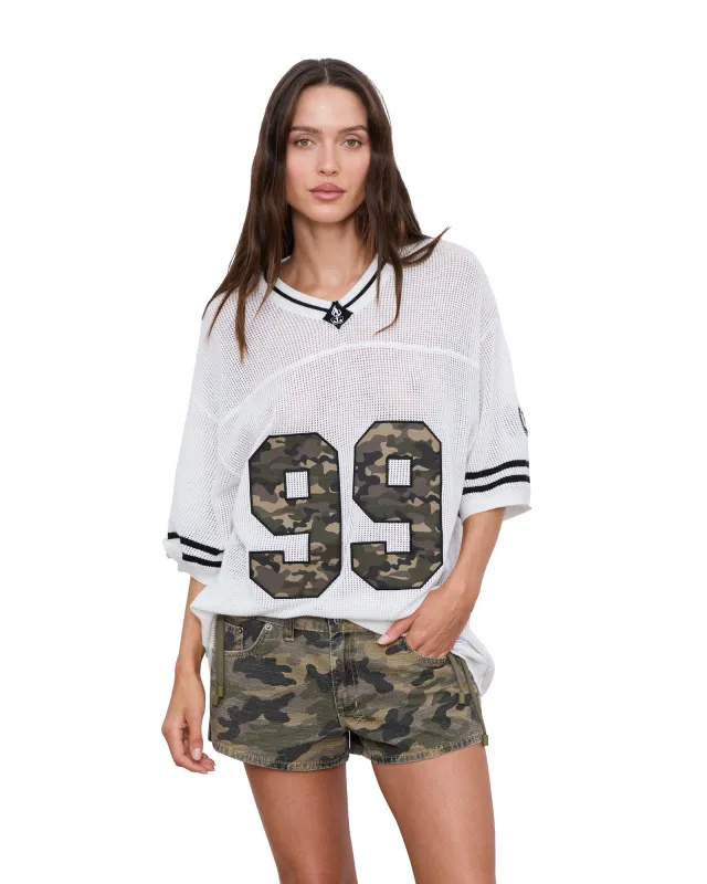 DERBY BOYFRIEND SS JERSEY CAMO SHELL made by Ksubi