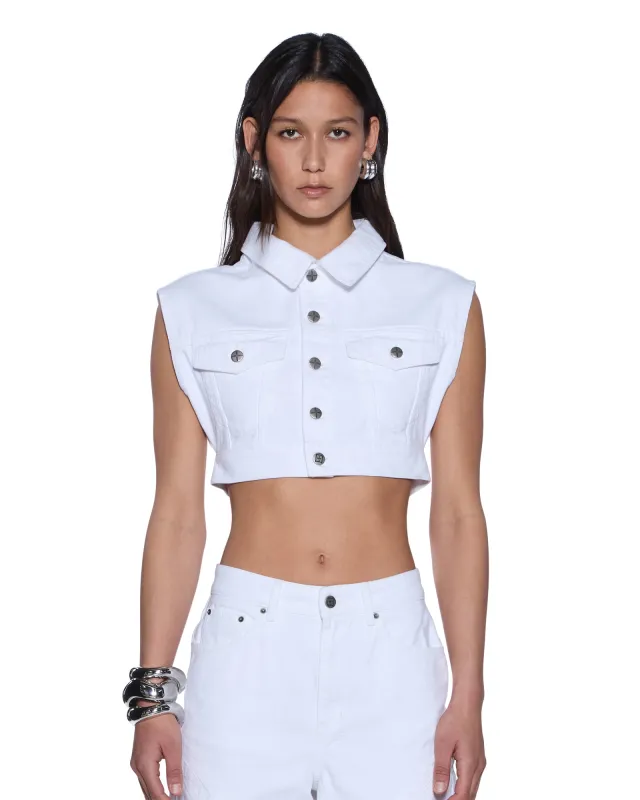 TRUCKER VEST FRESH sold by Ksubi