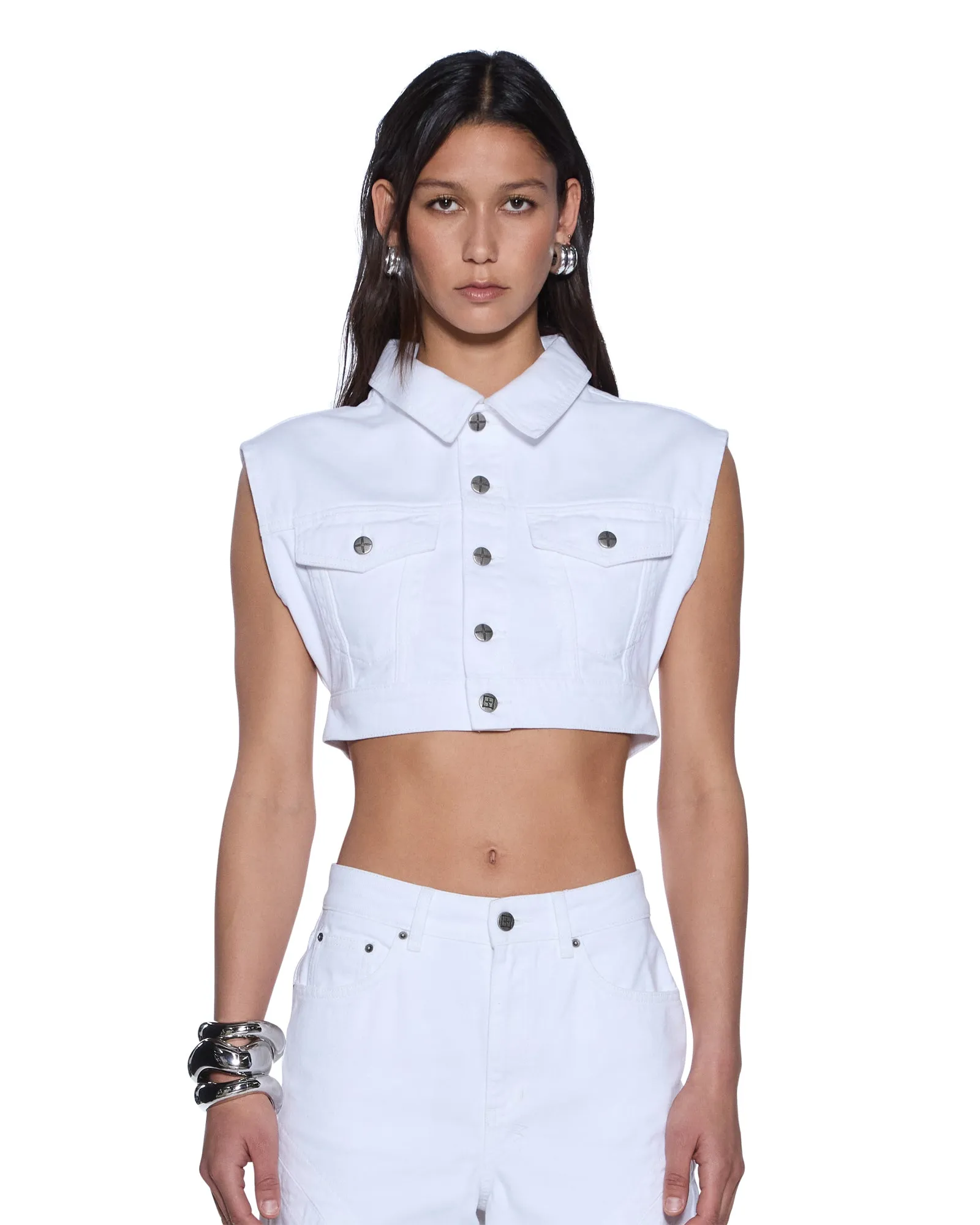 TRUCKER VEST FRESH sold by Ksubi