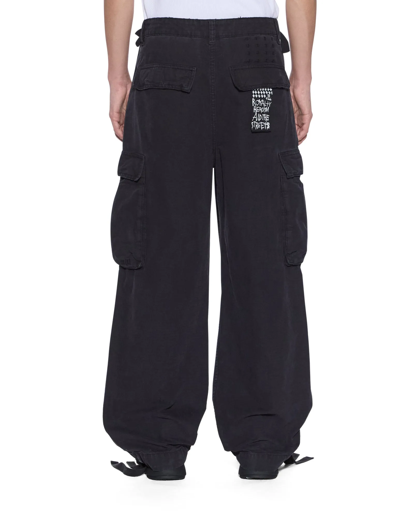 TROOP CARGO PANT BLACK FADE sold by Ksubi product image thumbnail 4