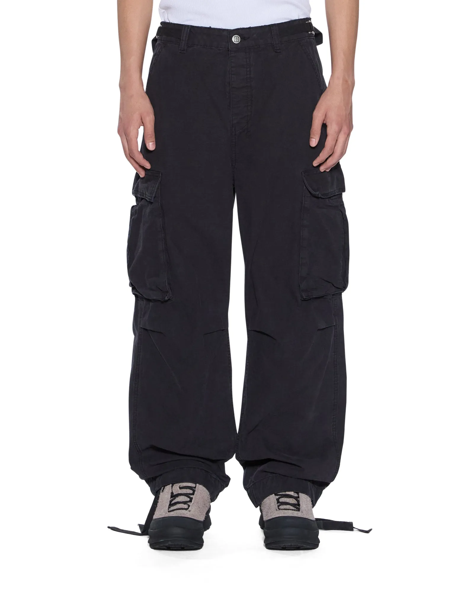 TROOP CARGO PANT BLACK FADE sold by Ksubi