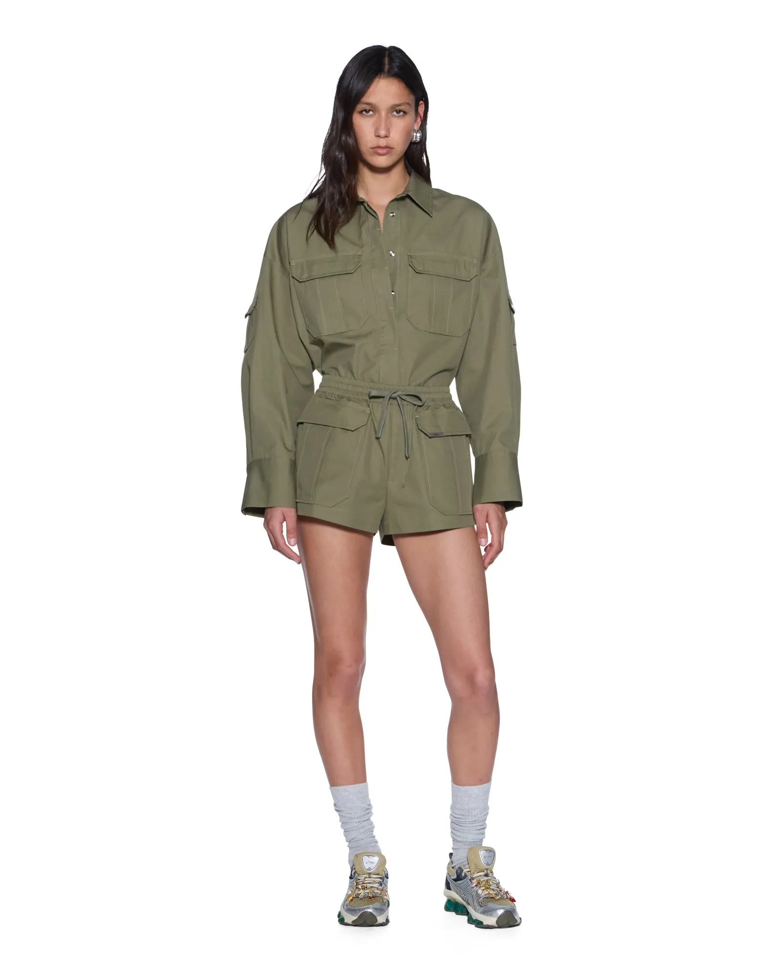 ASTRA LS CARGO SHIRT KHAKI sold by Ksubi product image thumbnail 3