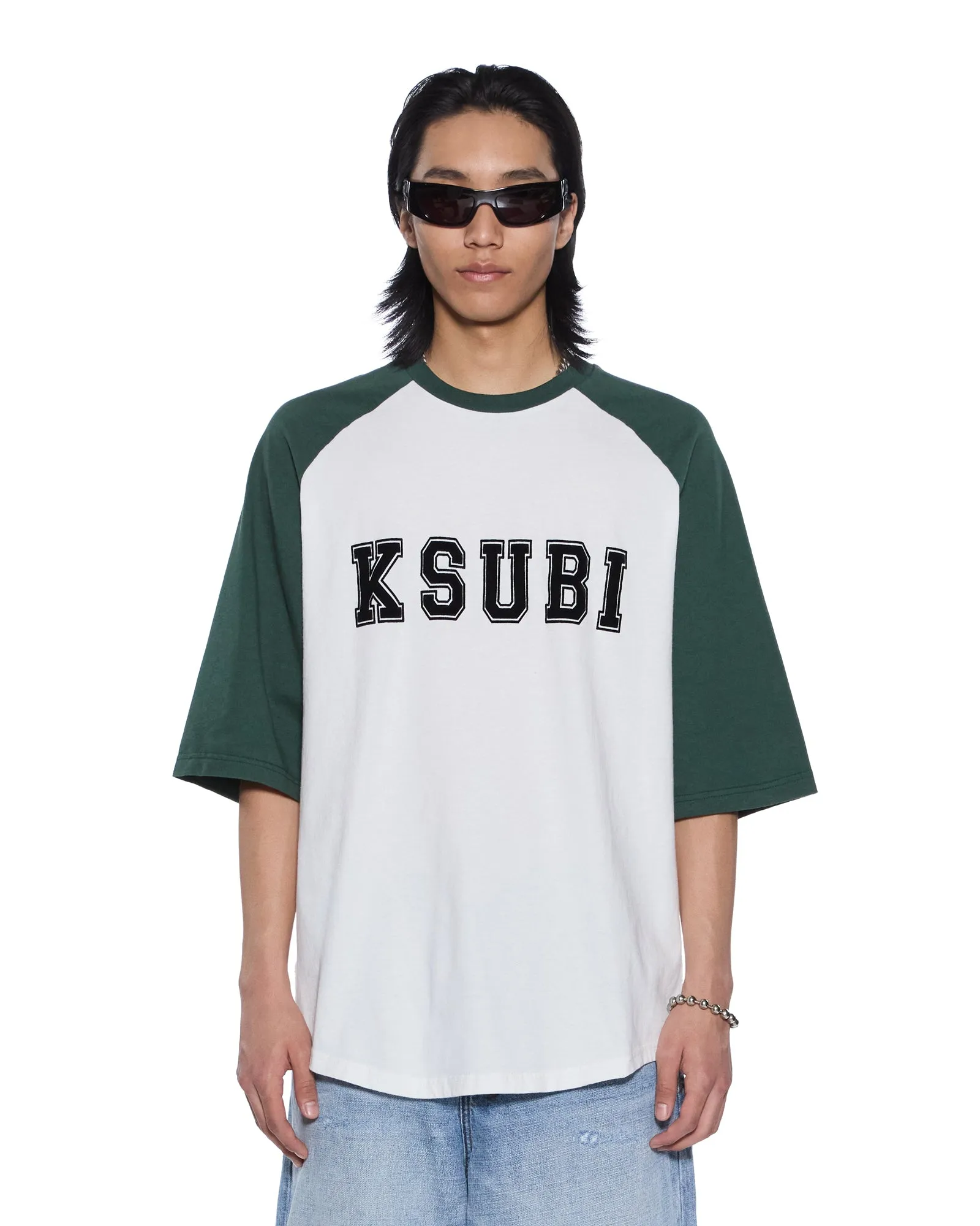 99 BIGGIE RAGLAN SS TEE HASH sold by Ksubi