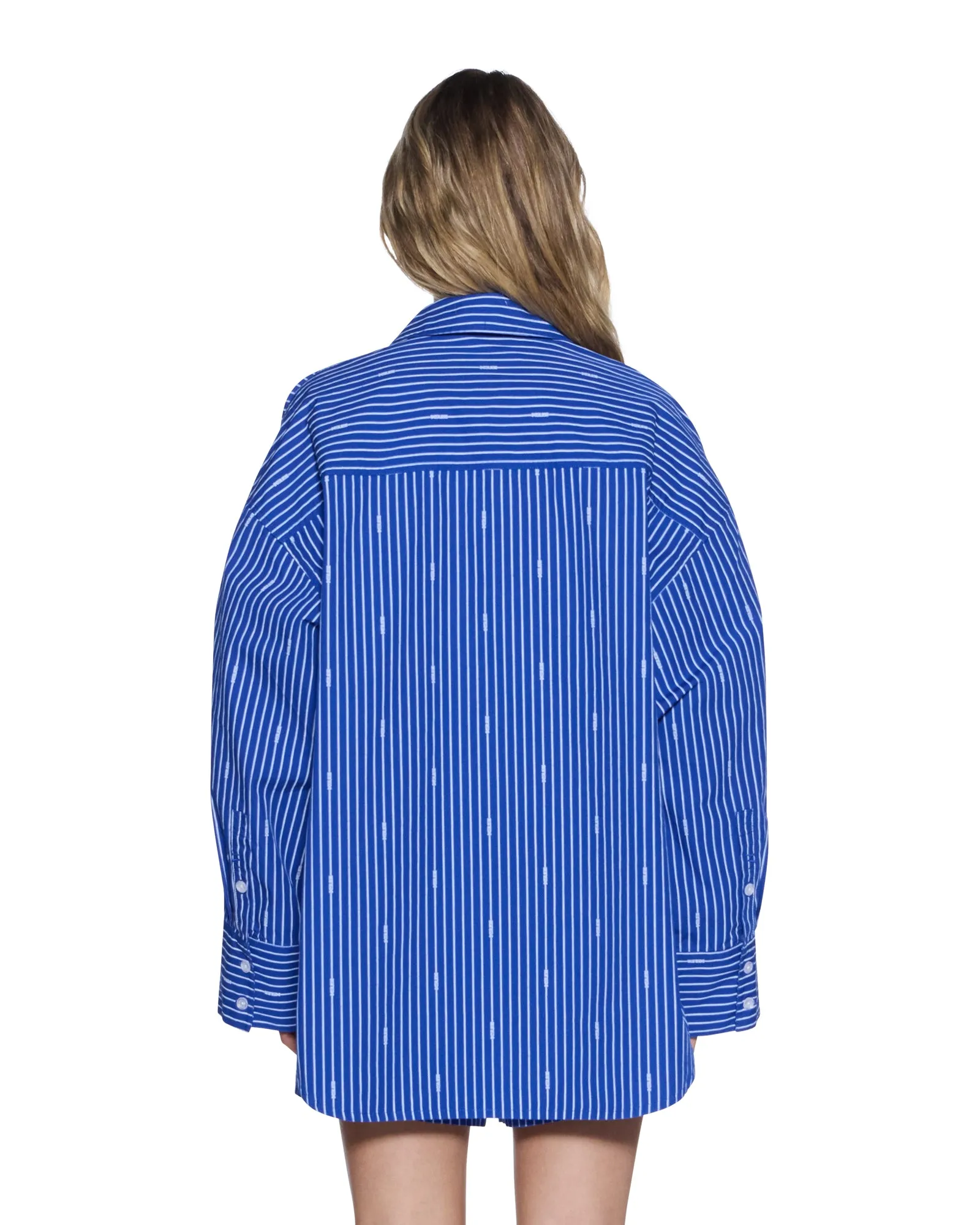 ASTRA SHIRT COBALT STRIPE sold by Ksubi product image thumbnail 4