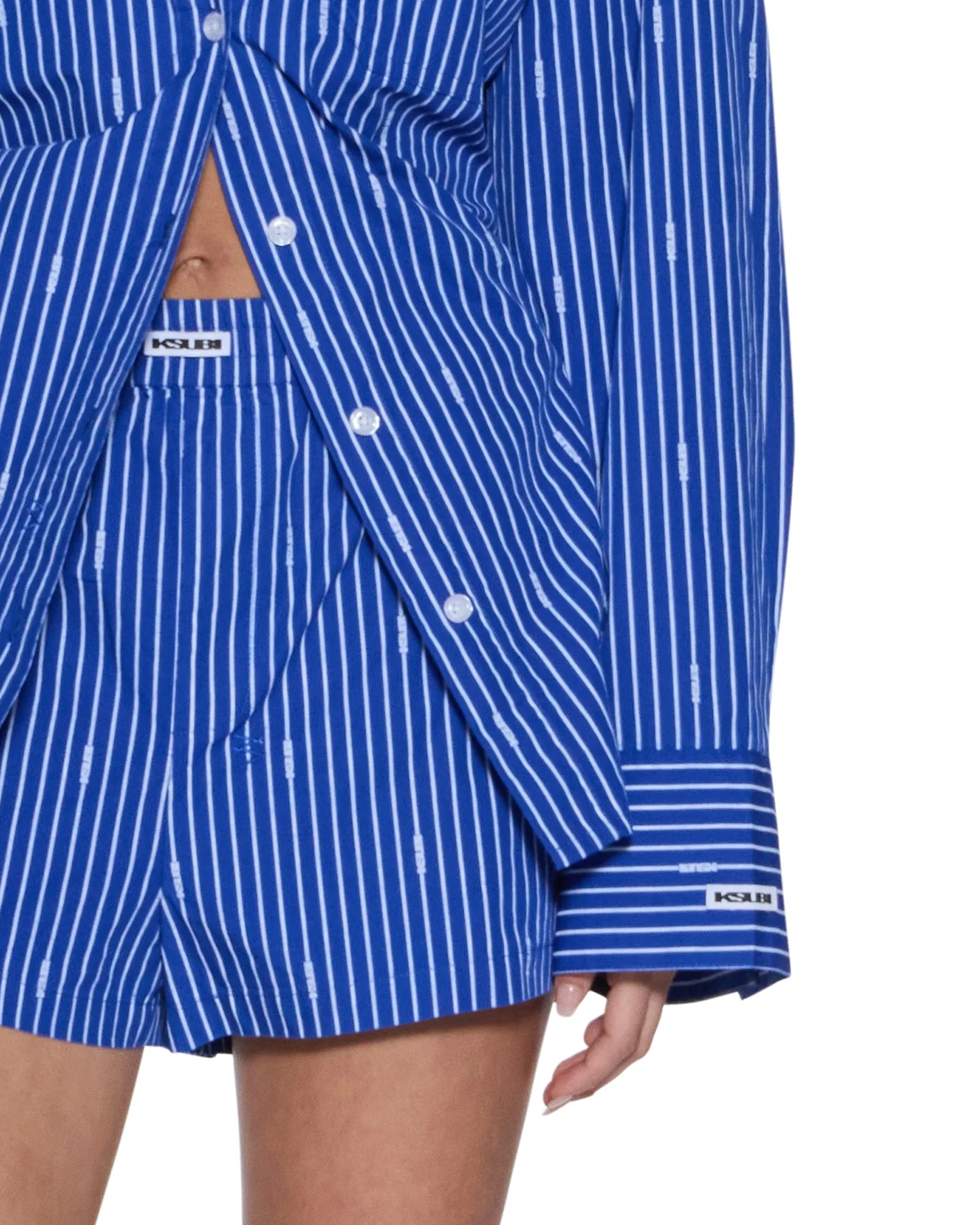 ASTRA SHIRT COBALT STRIPE sold by Ksubi product image thumbnail 3
