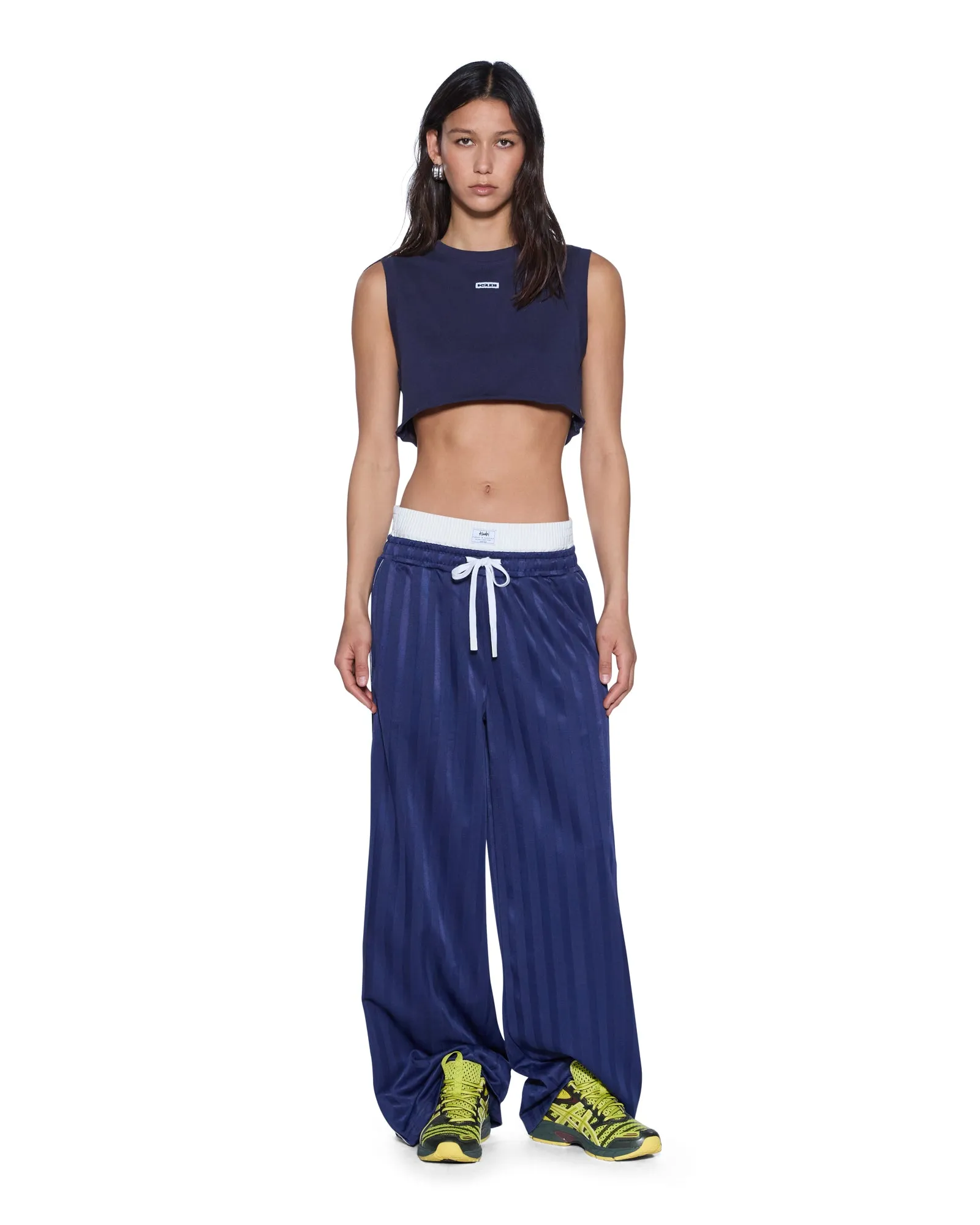 LABELS CROP TANK NAVY sold by Ksubi product image thumbnail 2