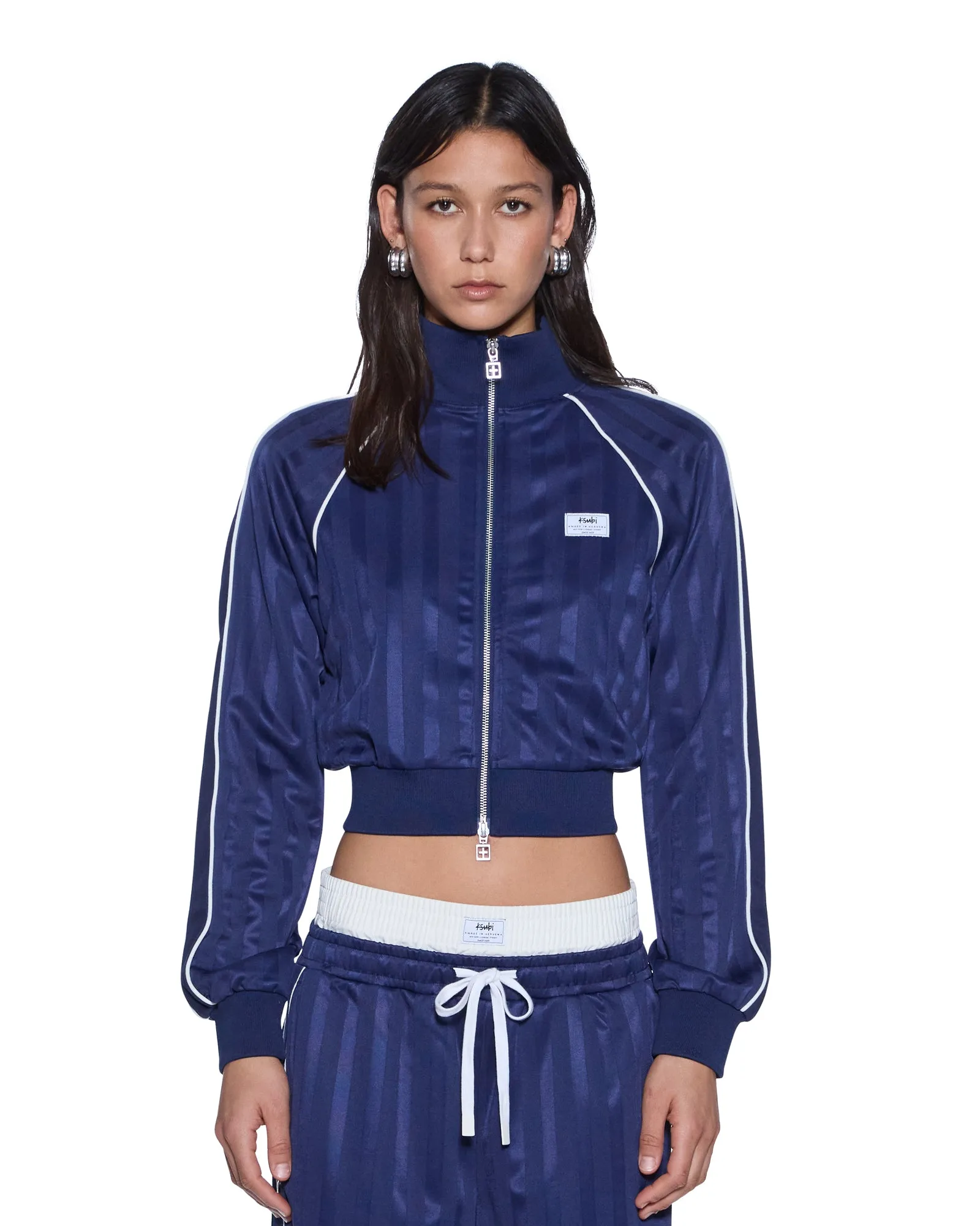 CROPPED TRAKTOP NAVY sold by Ksubi