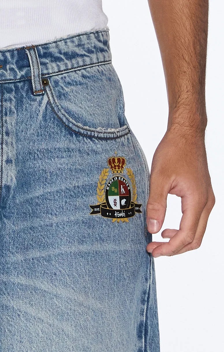 MAXX SHORT 70'S BLUE TRASHED sold by Ksubi product image thumbnail 2