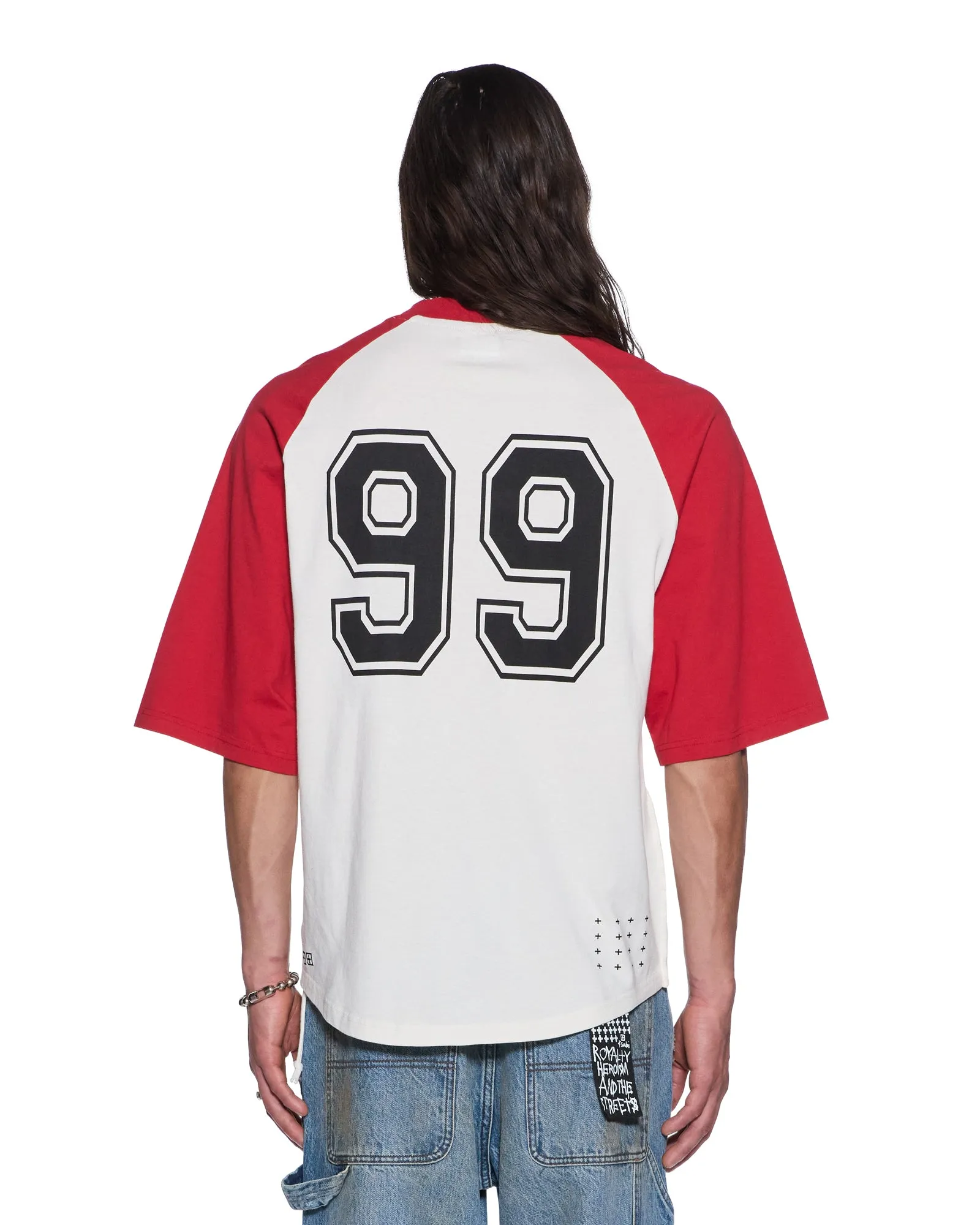 99 BIGGIE RAGLAN SS TEE RED sold by Ksubi product image thumbnail 2