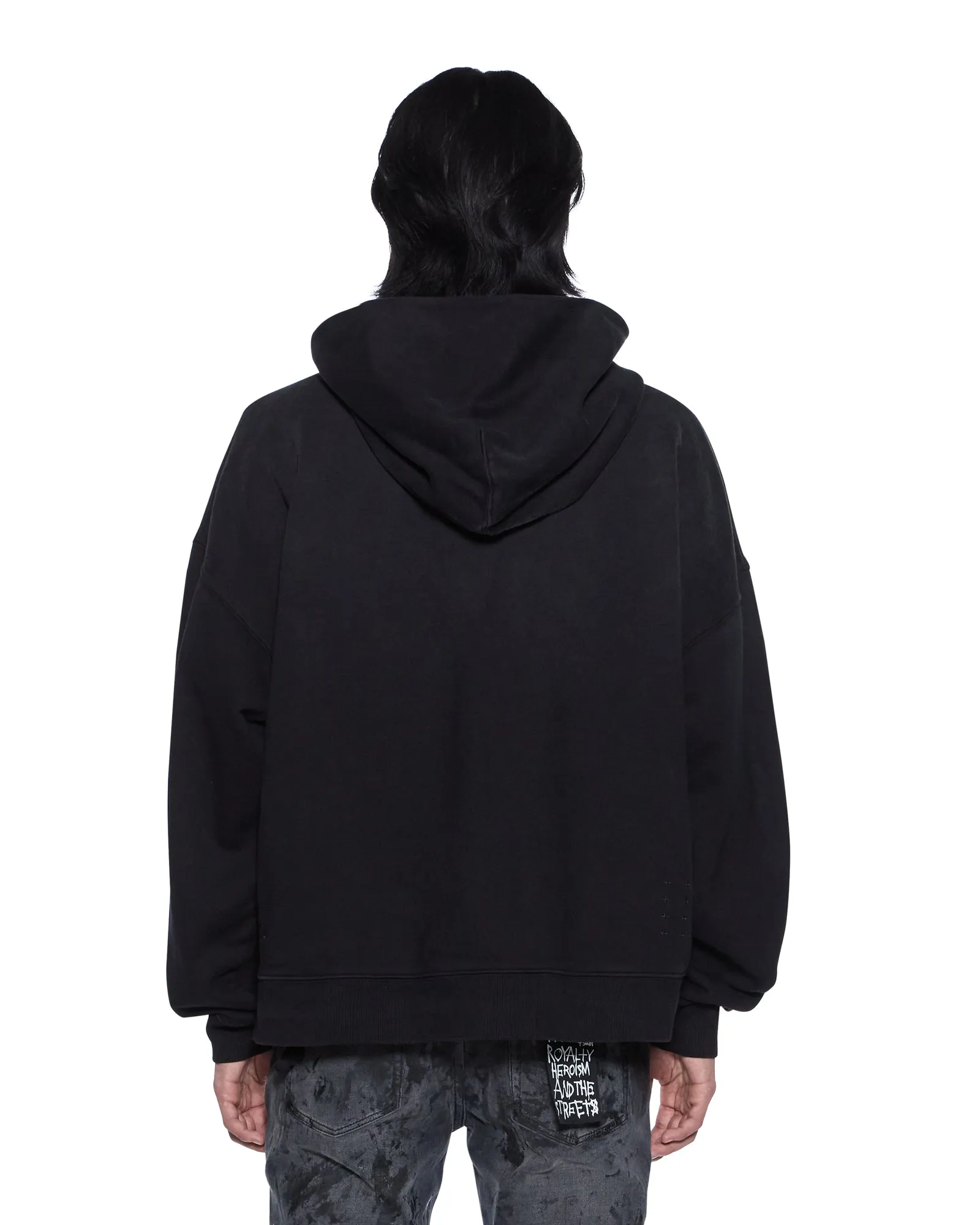 KSTUDIO EKCESS HOODIE BLACK FADE sold by Ksubi product image thumbnail 4