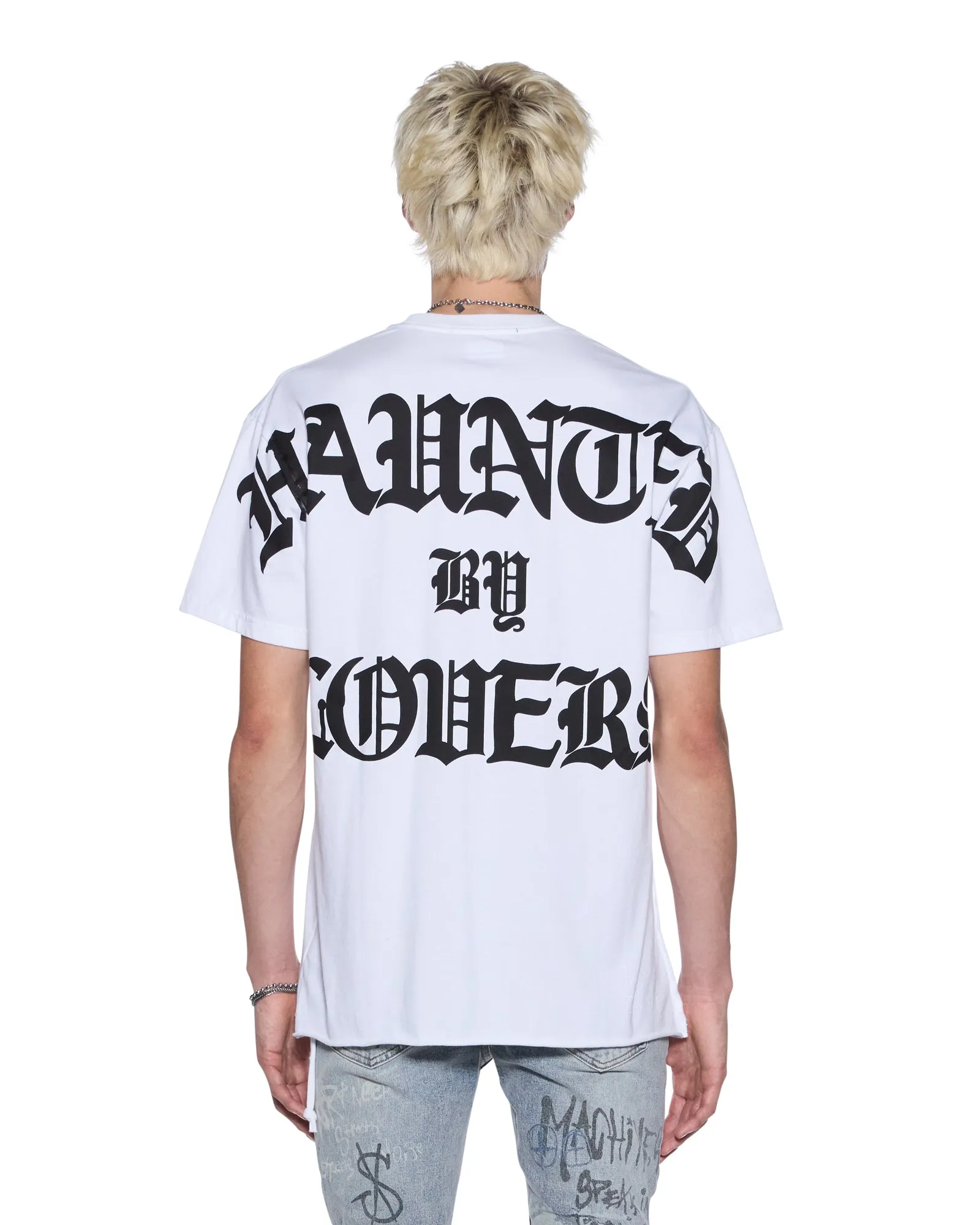 HAUNTED BIGGIE SS TEE WHITE sold by Ksubi