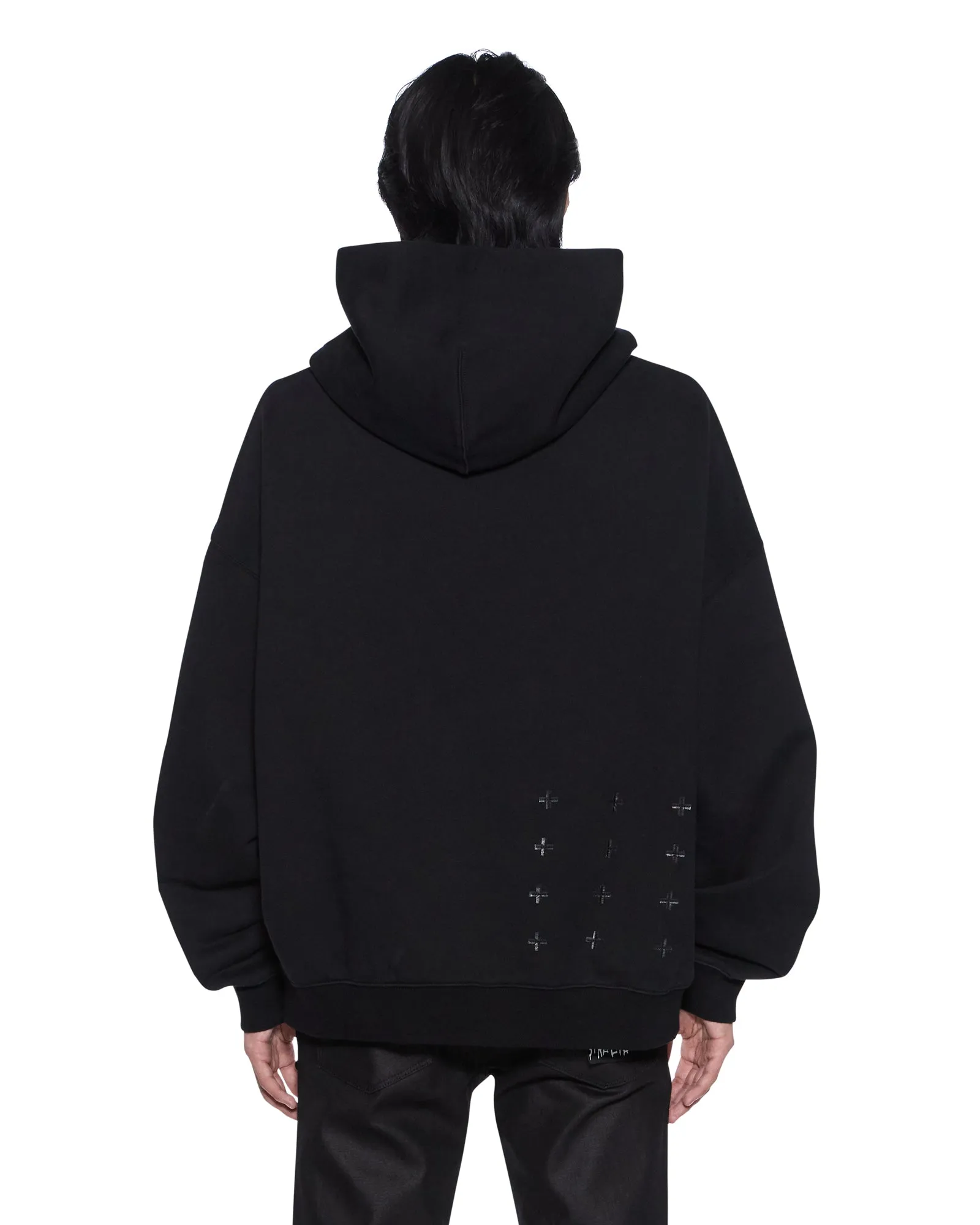 LORDS EKCESS HOODIE JET BLACK sold by Ksubi product image thumbnail 4