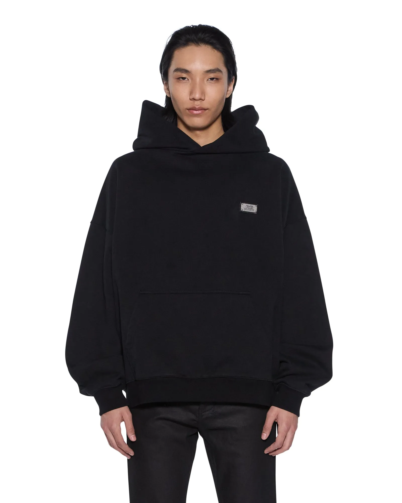 LORDS EKCESS HOODIE JET BLACK sold by Ksubi