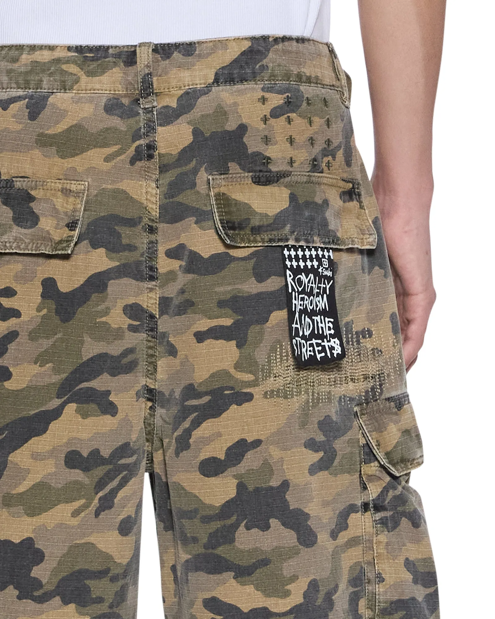 TROOP CARGO SHORT CAMO sold by Ksubi product image thumbnail 3