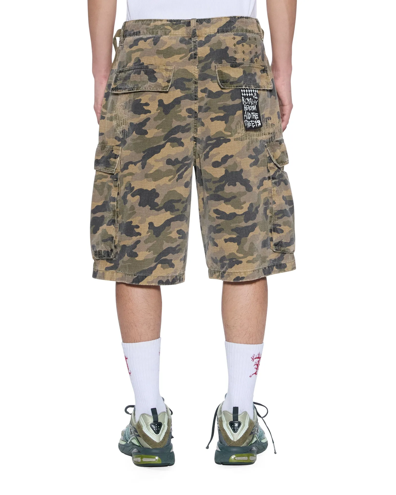 TROOP CARGO SHORT CAMO sold by Ksubi product image thumbnail 4