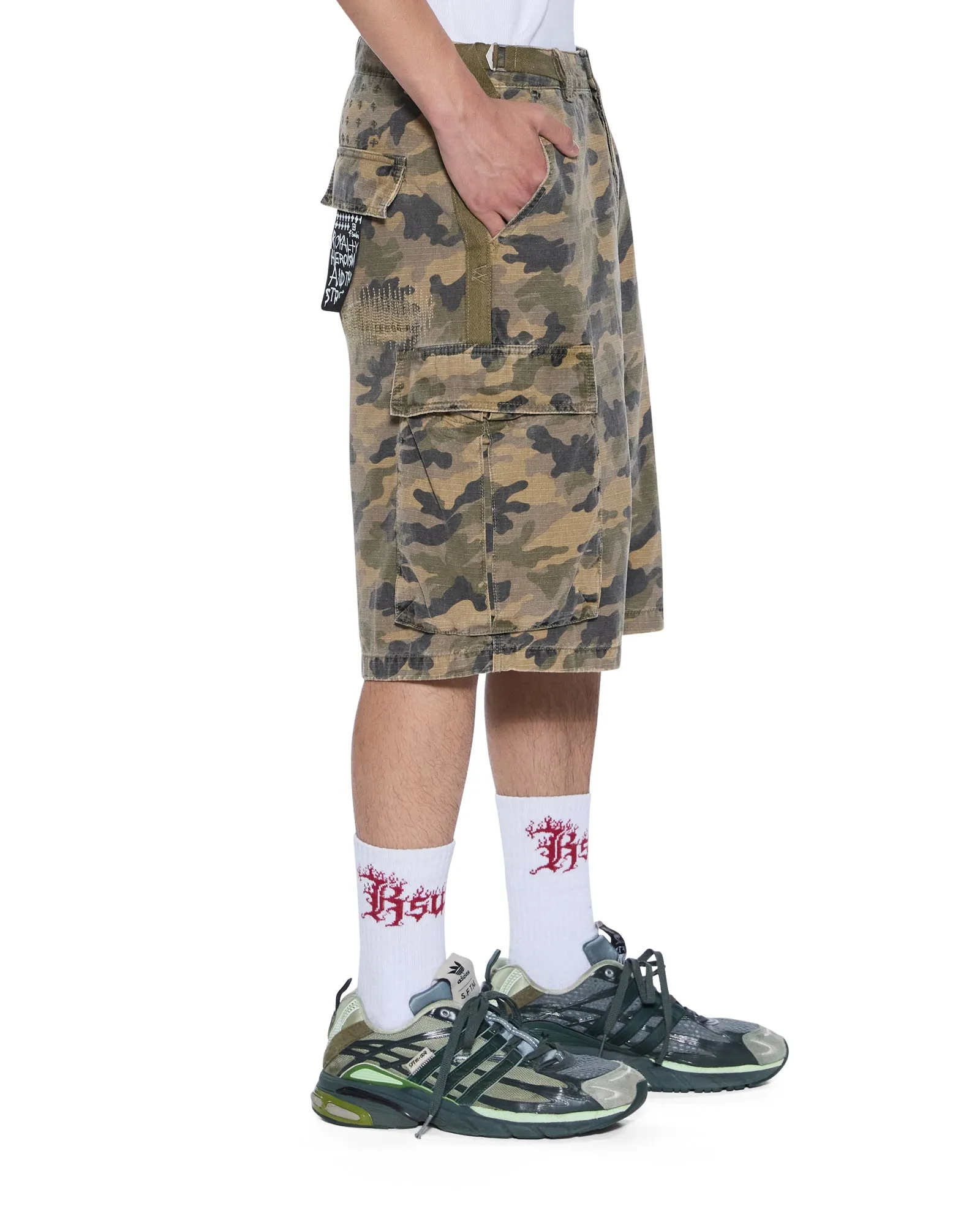 TROOP CARGO SHORT CAMO sold by Ksubi product image thumbnail 2