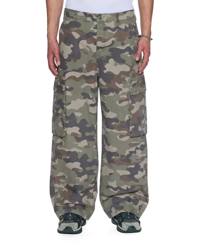 TROOP CARGO PANT CAMO made by Ksubi