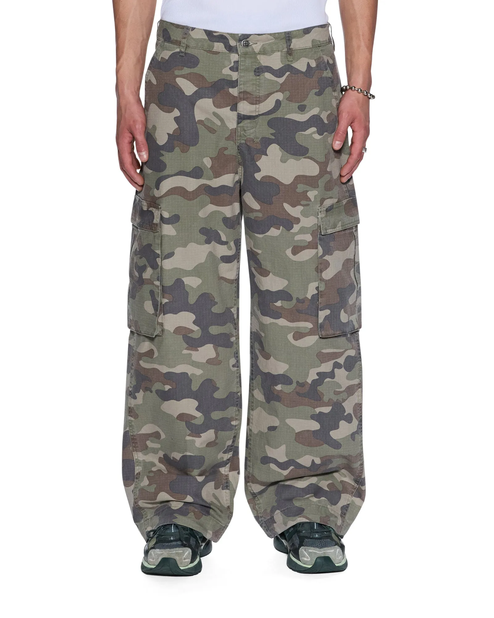 TROOP CARGO PANT CAMO sold by Ksubi