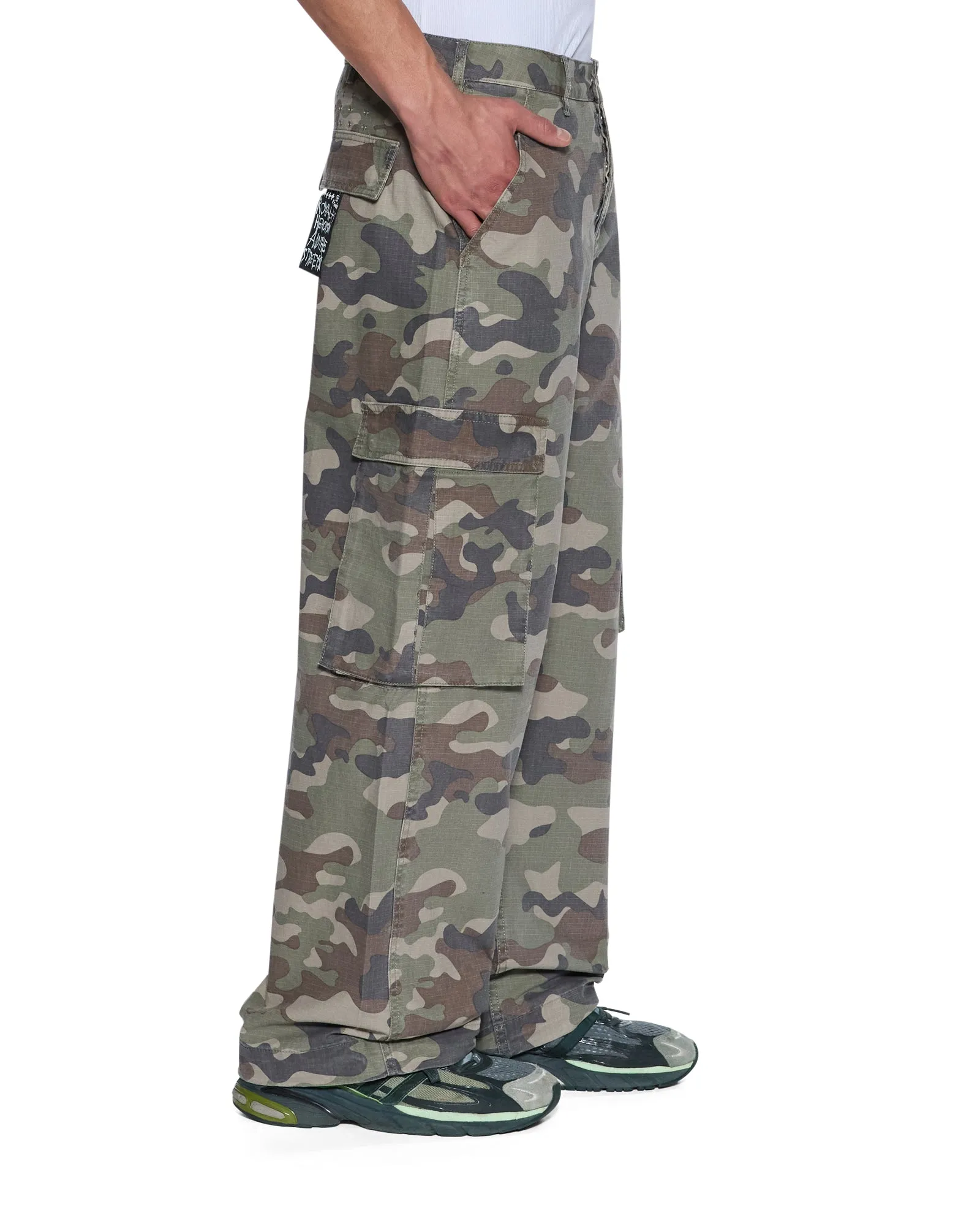 TROOP CARGO PANT CAMO sold by Ksubi product image thumbnail 2