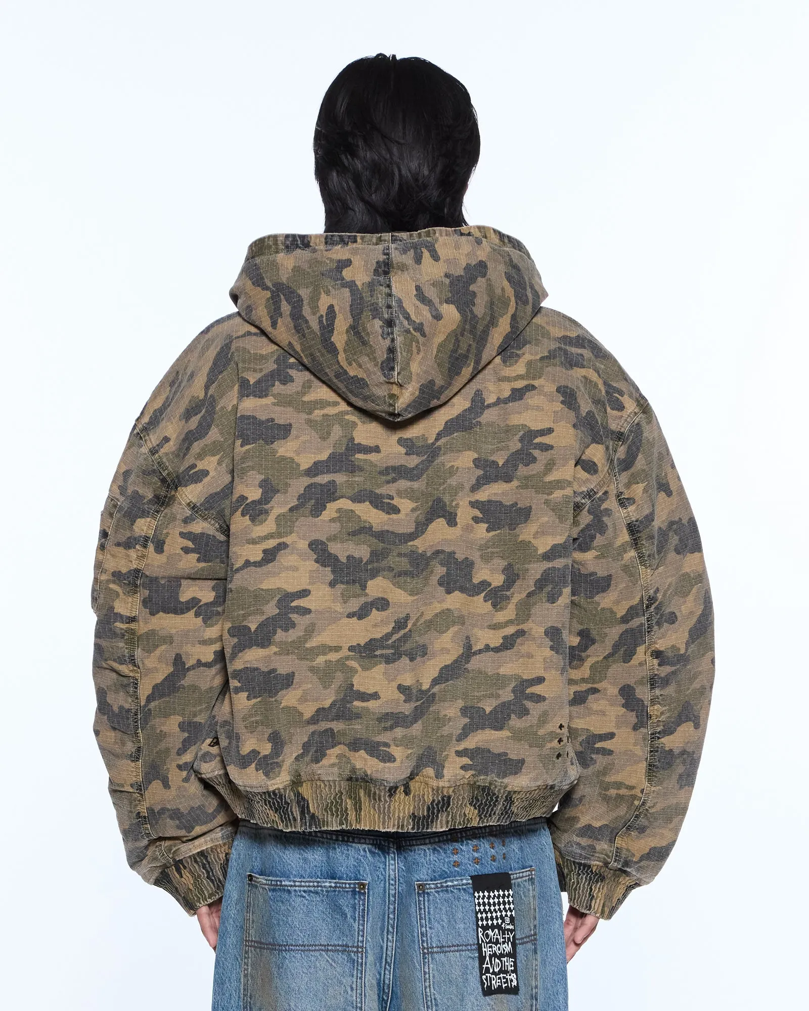 PLATED BOMBER JACKET CAMO sold by Ksubi product image thumbnail 5