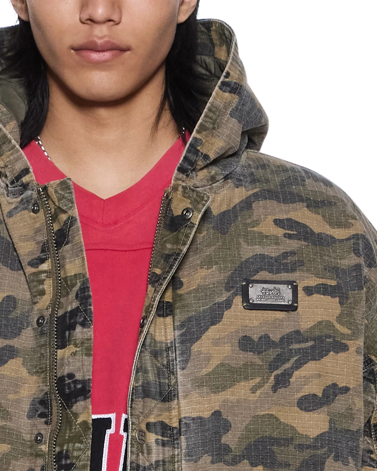 PLATED BOMBER JACKET CAMO sold by Ksubi product image thumbnail 3
