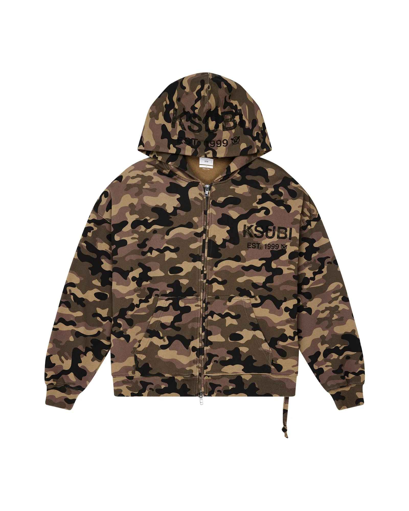 ZIP THRU HALEN HOODIE CAMO sold by Ksubi product image thumbnail 5