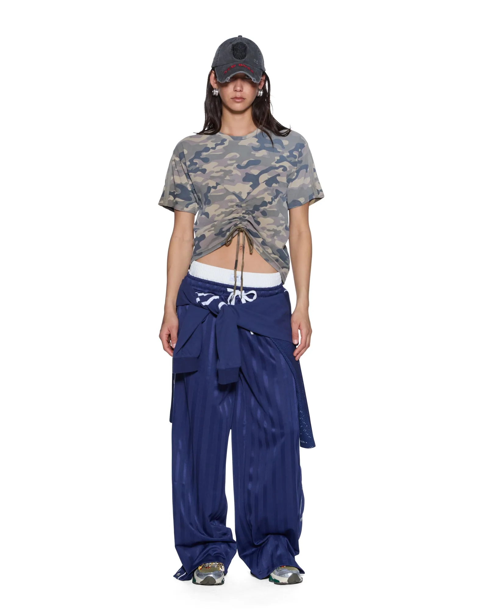 RUCHED EVERYDAY SS TEE CAMO sold by Ksubi product image thumbnail 2