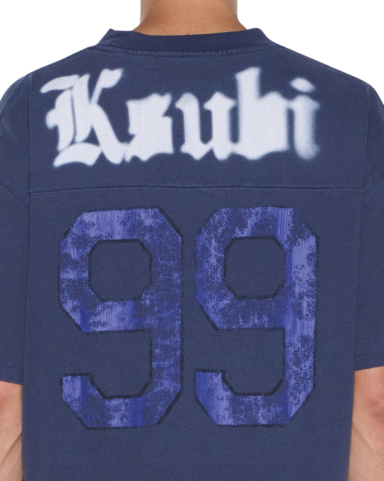 UTOPIA HALEN SS TEE NAVY sold by Ksubi product image thumbnail 3